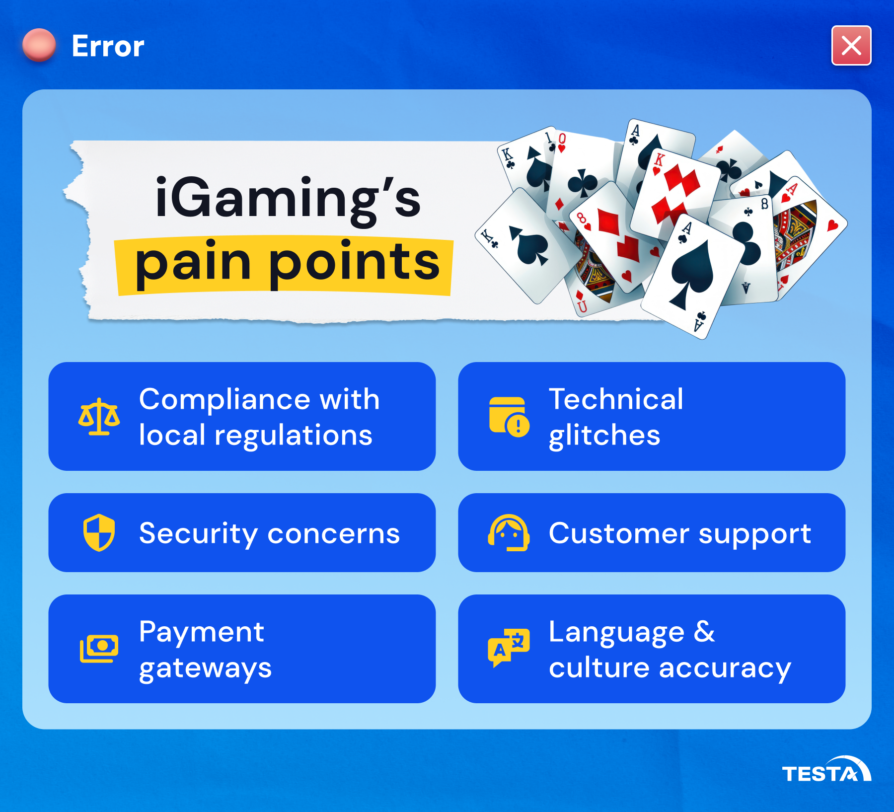 iGaming pain points