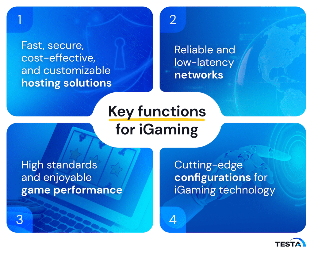 Key functions for igaming
