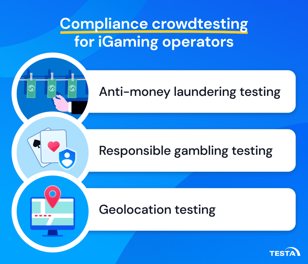 Compliance crowdtesting for iGaming operators