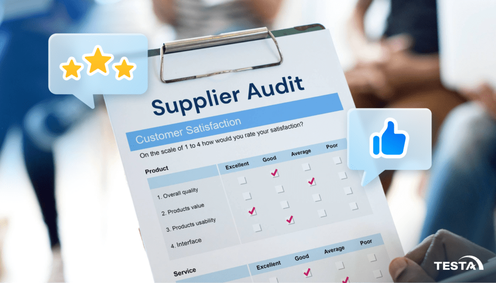 Supplier audit