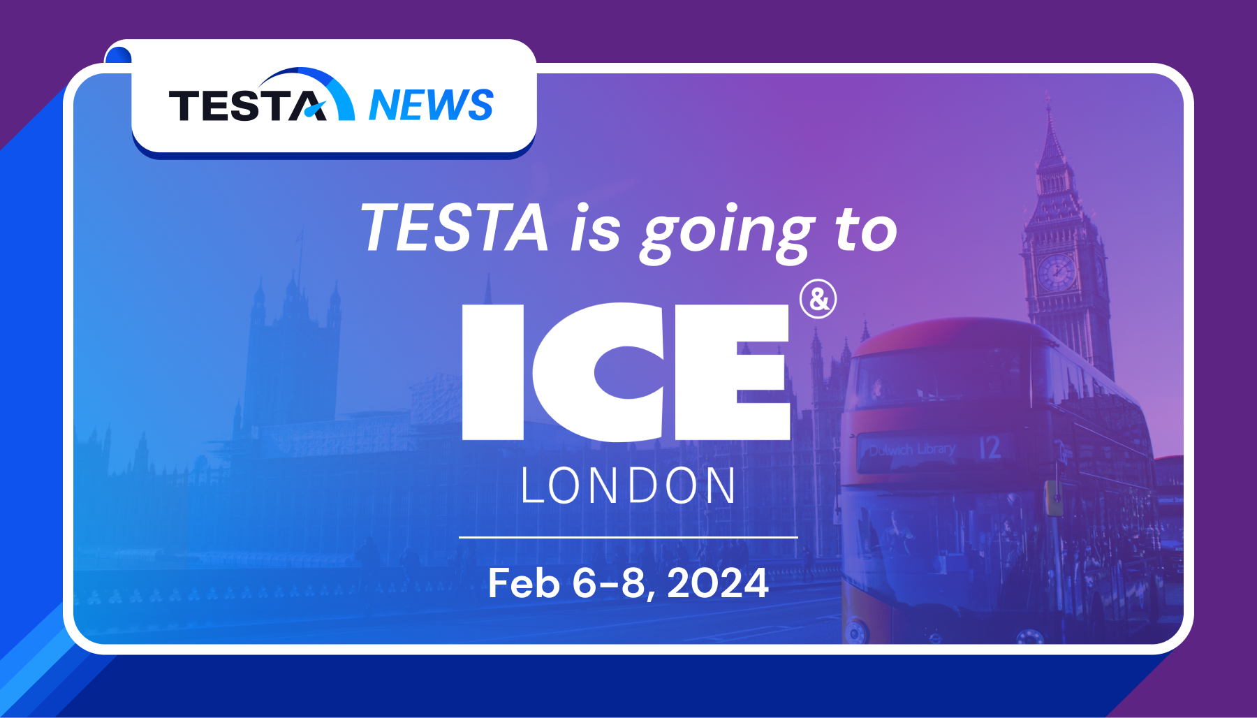 Discover TESTA's crowdsourced QA solutions at ICE London 2024 TESTA