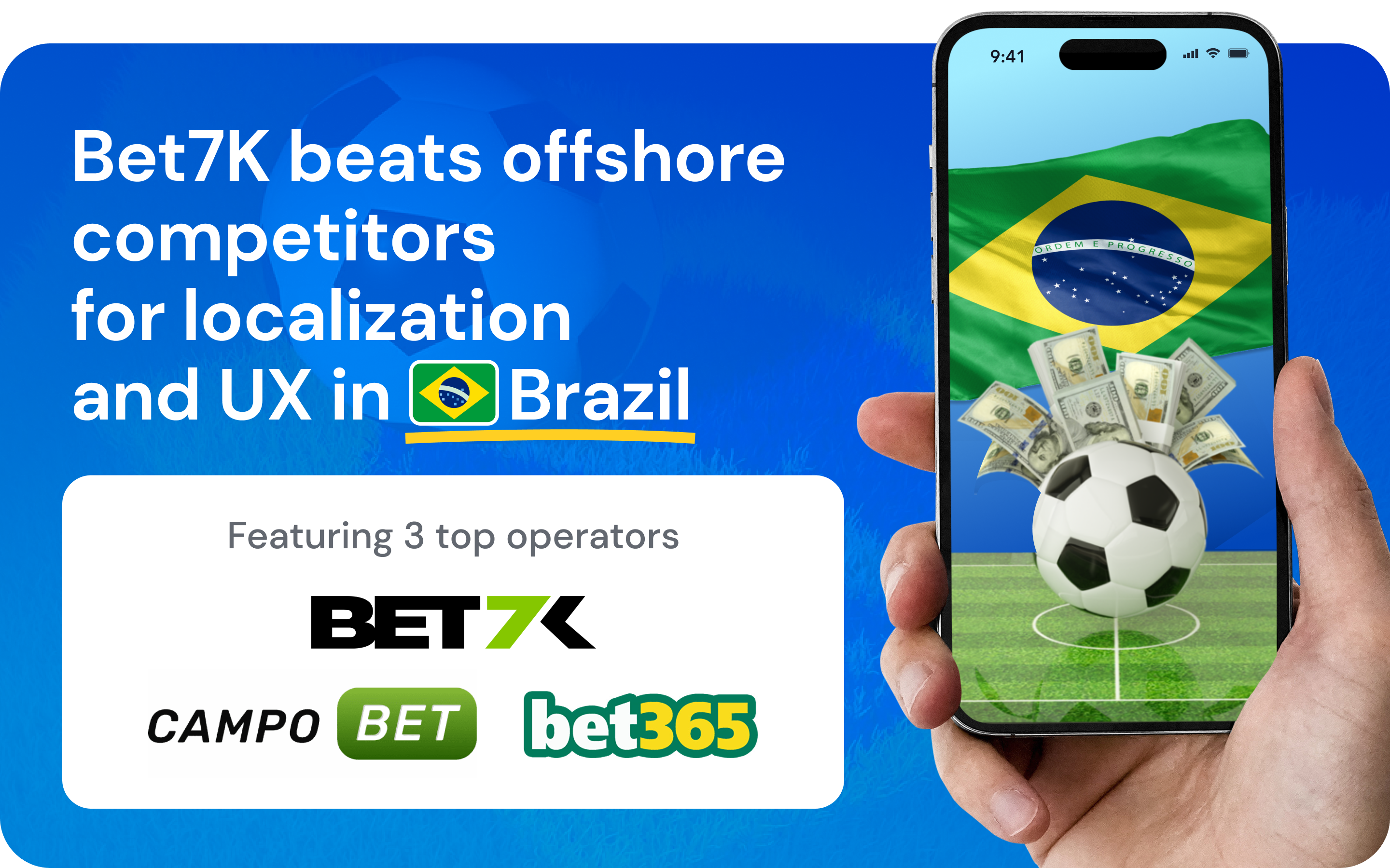 Bet7K beats offshore competitors for localization and UX in Brazil