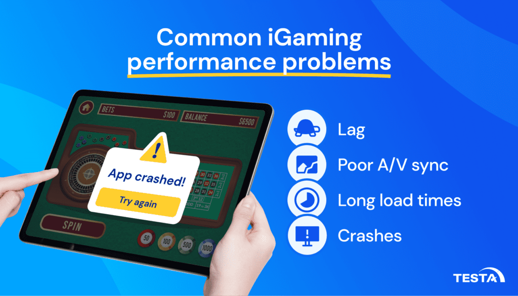 Common iGaming performance problems